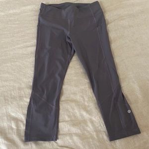 Lululemon Pace Rival Crop 22” Size 8